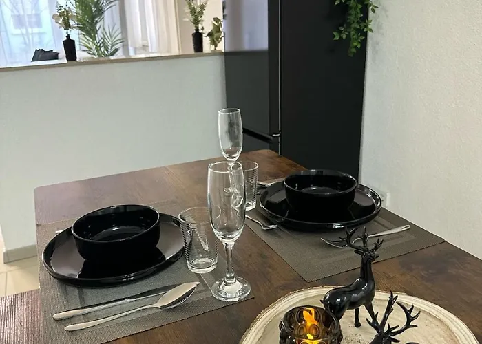 公寓 C&v 3 Personen 2 Wlan Smarttv Boxspringbett *